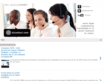 Tablet Screenshot of elcontact.com